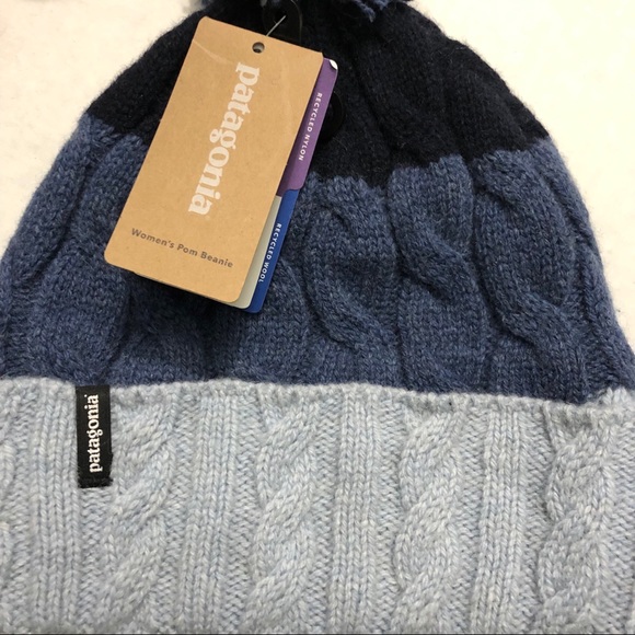 🆕 Patagonia Fleece Lined Pom Beanie ⭐️ NWT 🆕 - Picture 2 of 6